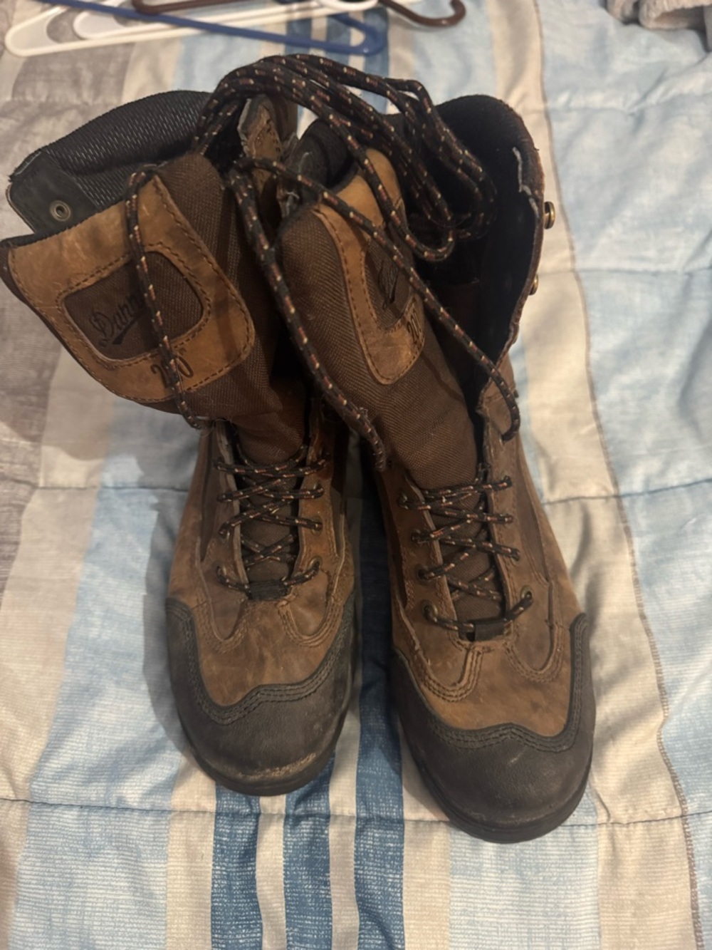 Danner Brown and Black Men's Hiking Boots